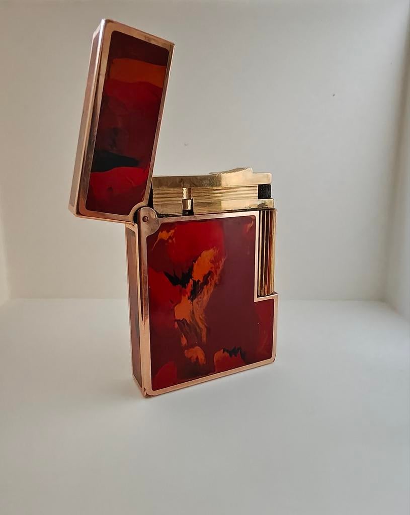 S.T. Dupont Picasso Abstract, Ligne 2 aansteker, Ophalen of Verzenden, Aansteker