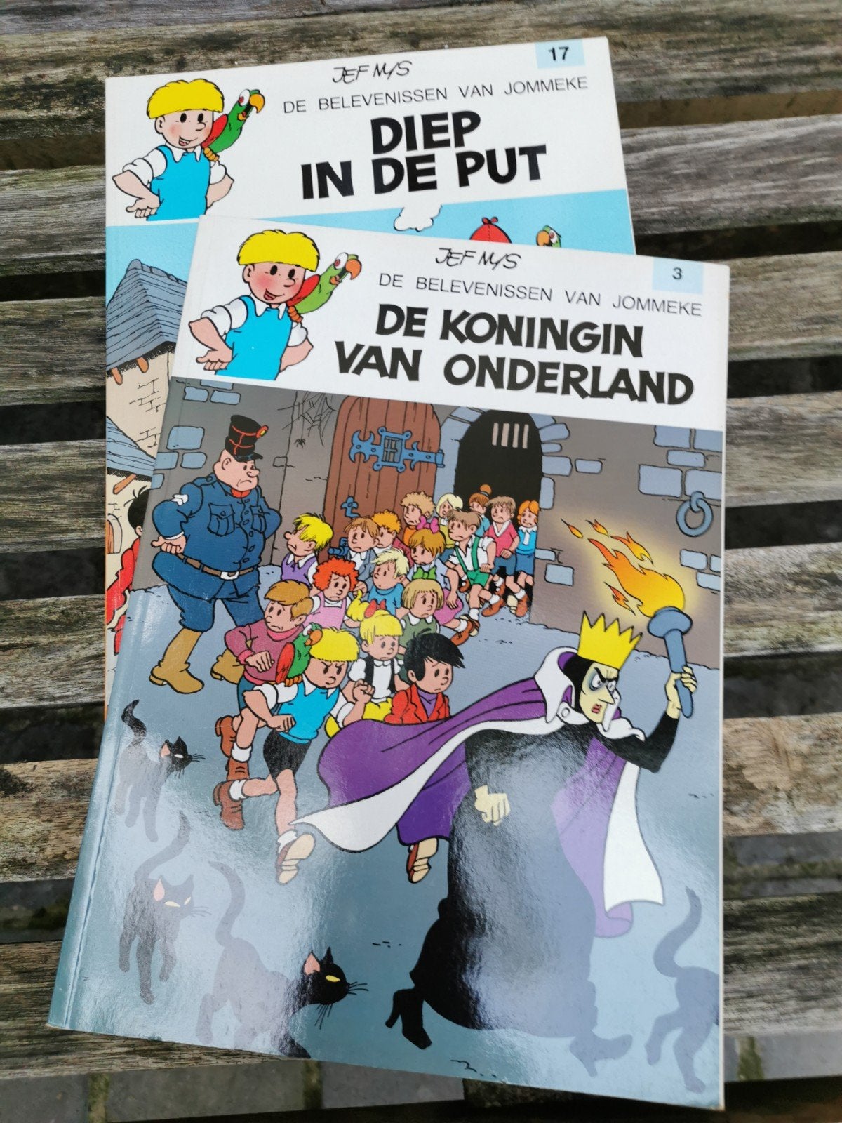 Twee Jommekes albums in nieuwstaat nrs. 3 en 17. Prijs/boek., Boeken, Ophalen of Verzenden, Nieuw, Jef Nys.