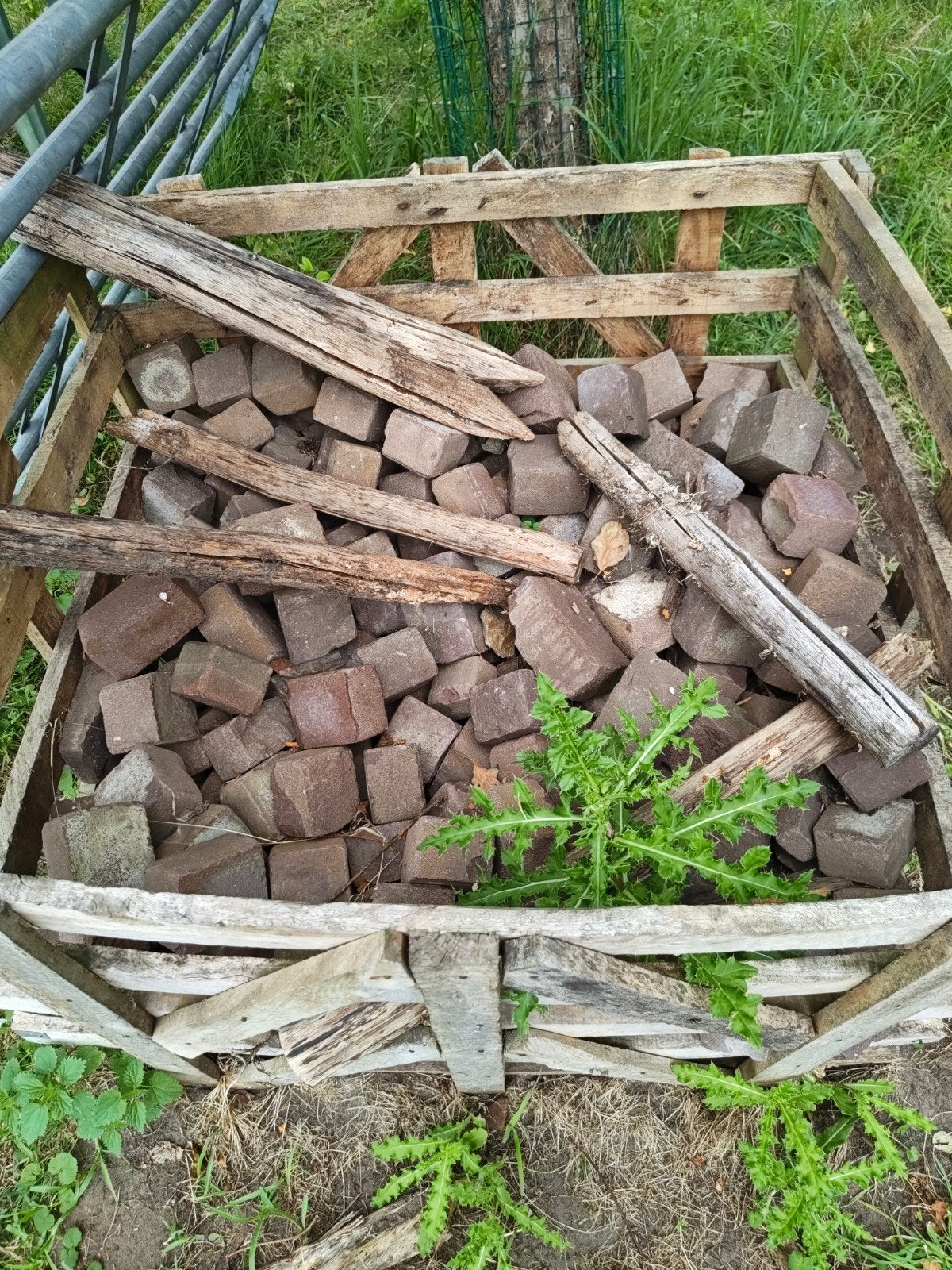 Restje Hollandse kleiklinkers, Ophalen