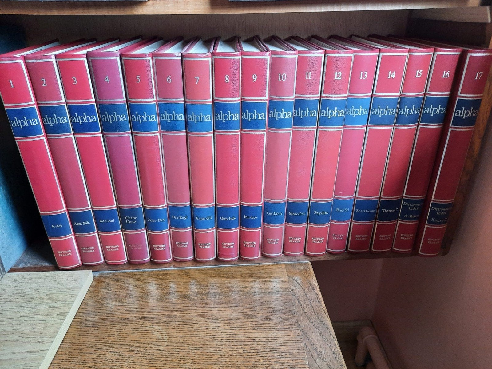 collection de livres de l'Encyclopédie Alpha, Enlèvement, Utilisé, Général, Série complète