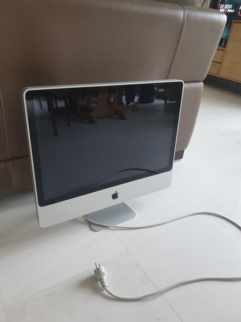 iMac - 24" - 3,06 gh - 2x 2GB - voor onderdelen, Computers en Software, Apple Desktops, Ophalen, 24", IMac, Niet werkend