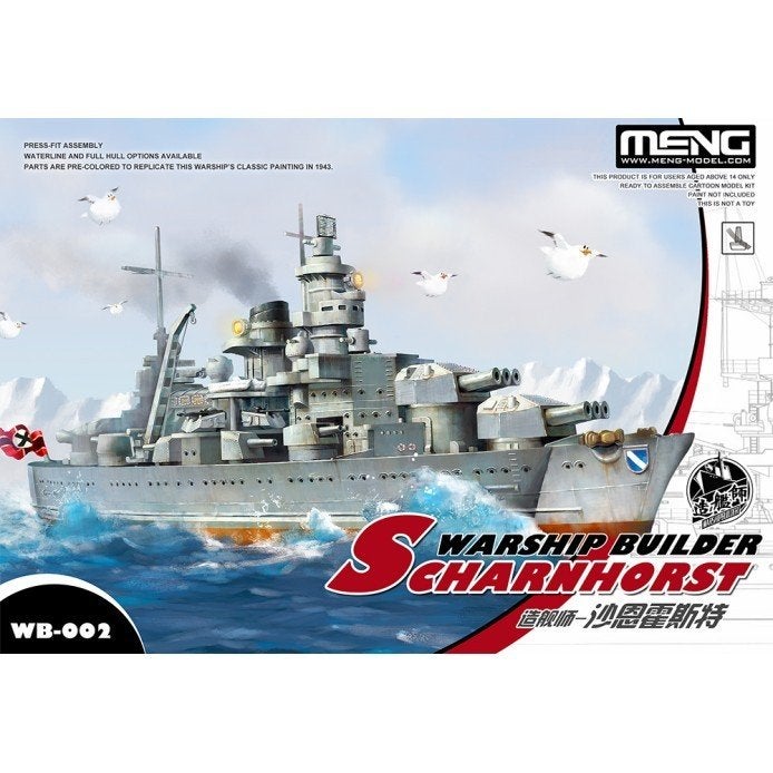 Scharnhorst, Ophalen of Verzenden, Nieuw, 1:50 tot 1:200, Overige merken