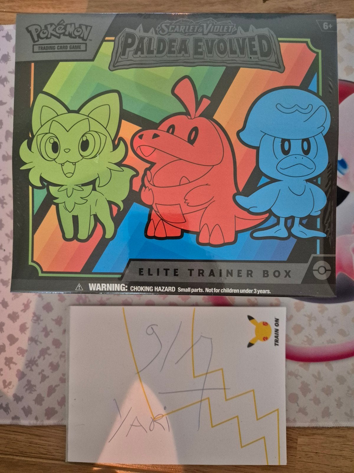 Paldea evolved elite trainer box, Ophalen of Verzenden, Nieuw