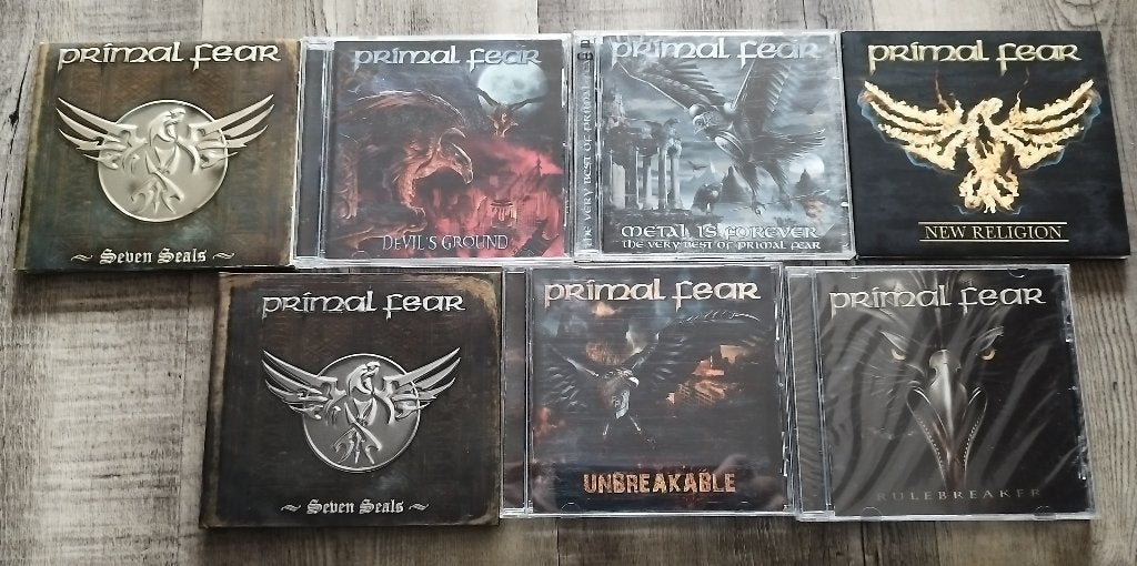 CD's Primal Fear /Therion. Nieuw en VG+., Metal, Digipak, Ophalen of Verzenden, Zo goed als nieuw