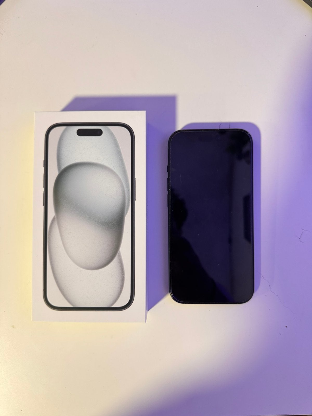 Iphone 15 zwart 128 Gb, Ophalen, 83 %, IPhone 15, Zwart