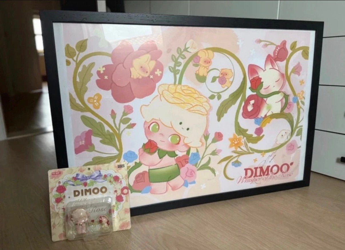 Dimoo - Whisper of the rose (set met gesigneerde poster), Verzamelen, Verzenden, Zo goed als nieuw
