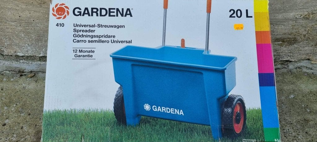 Epandeur Universel Gardena, Ophalen