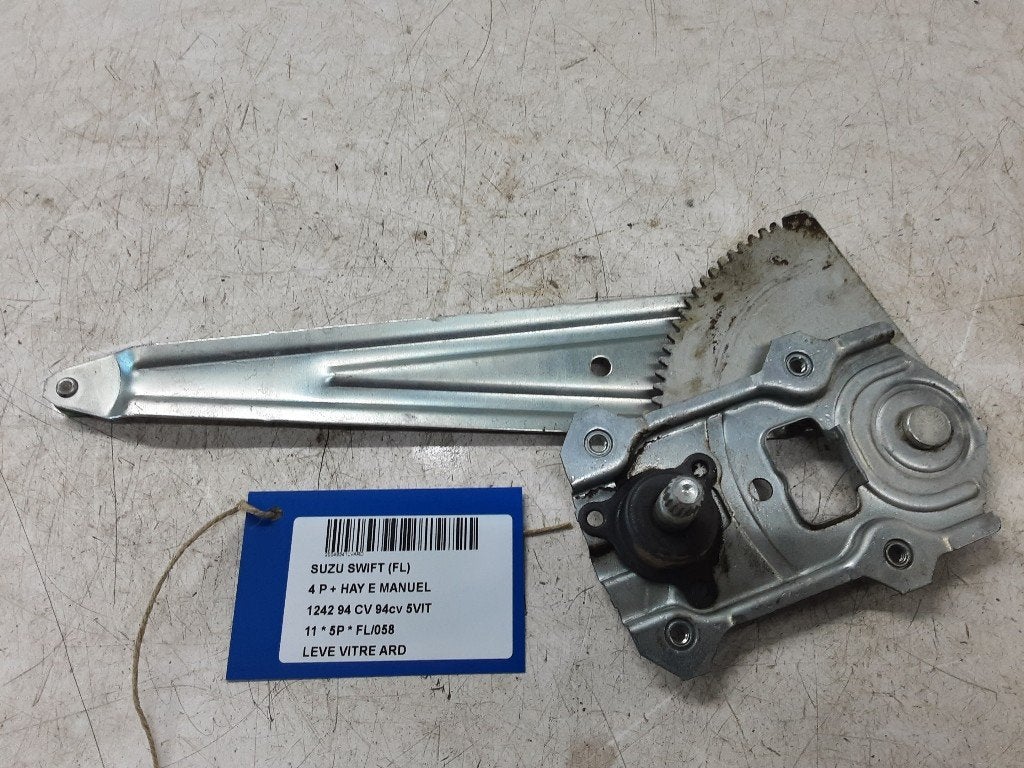 MECANISME VITRE ARRIÈRE DROIT Suzuki Swift (ZA / ZC / ZD), Mevr. I. Hauben, Utilisé, Rue de l'Espoir 34 34
4030  GRIVEGNÉE, BE
