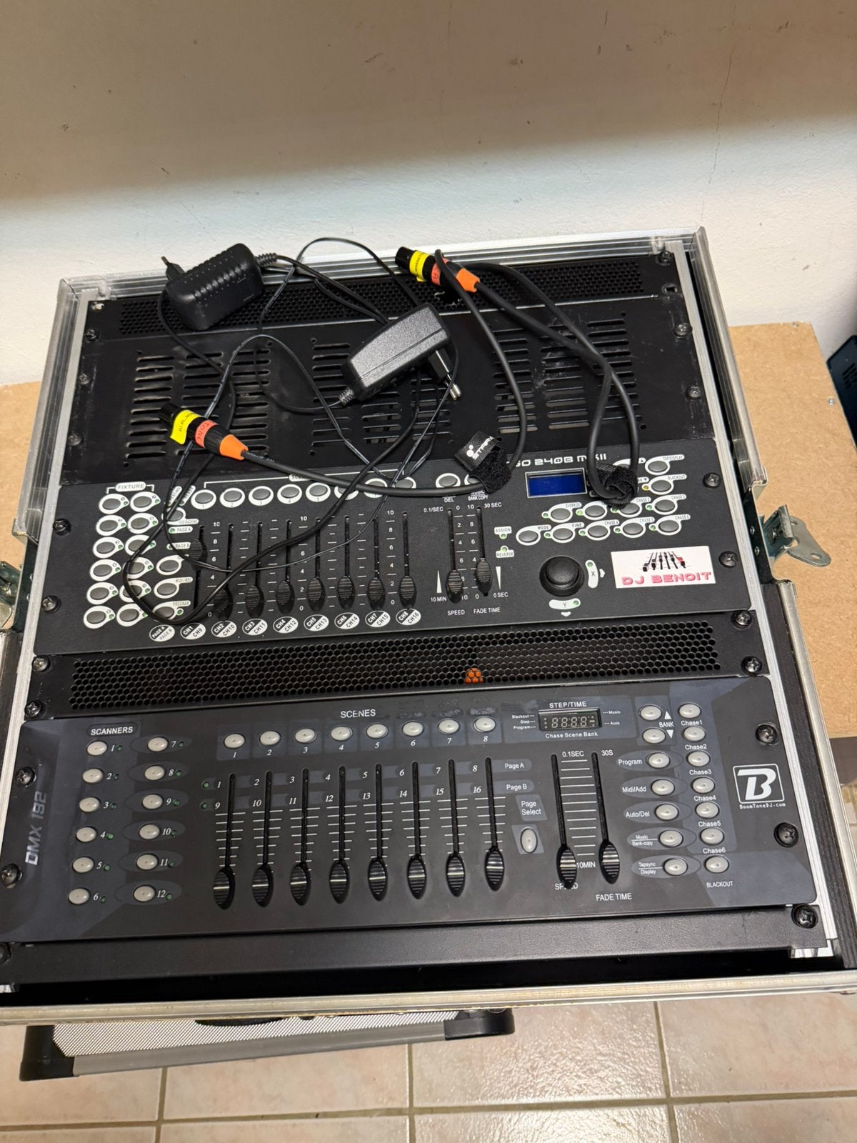 Controlleur dmx, Ophalen, Zo goed als nieuw