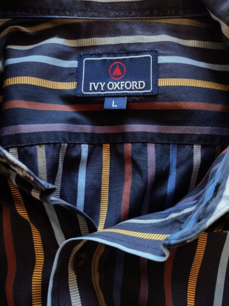 Chemise design IVY Oxford EU L/42 (qualité supérieure !), Vêtements | Hommes, Chemises, Comme neuf, Tour de cou 41/42 (L), Multicolore