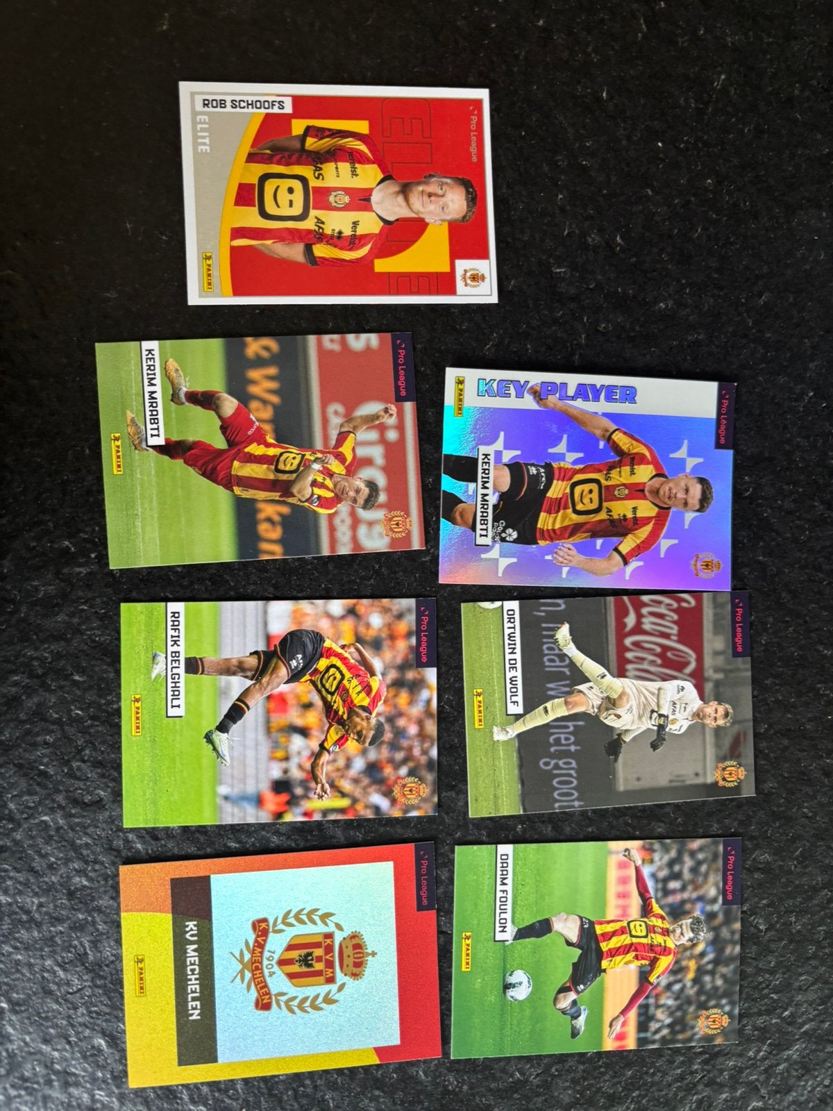 Panini voetbalkaarten jupiler pro league 2024/25 Kv Mechelen, Verzamelen, Ophalen, Nieuw, Spelerskaart