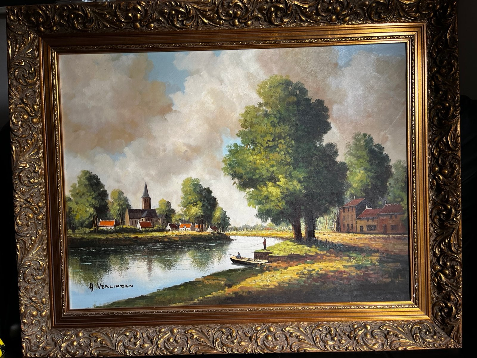 100/80, Antiquités & Art, Art | Peinture | Classique, Enlèvement ou Envoi