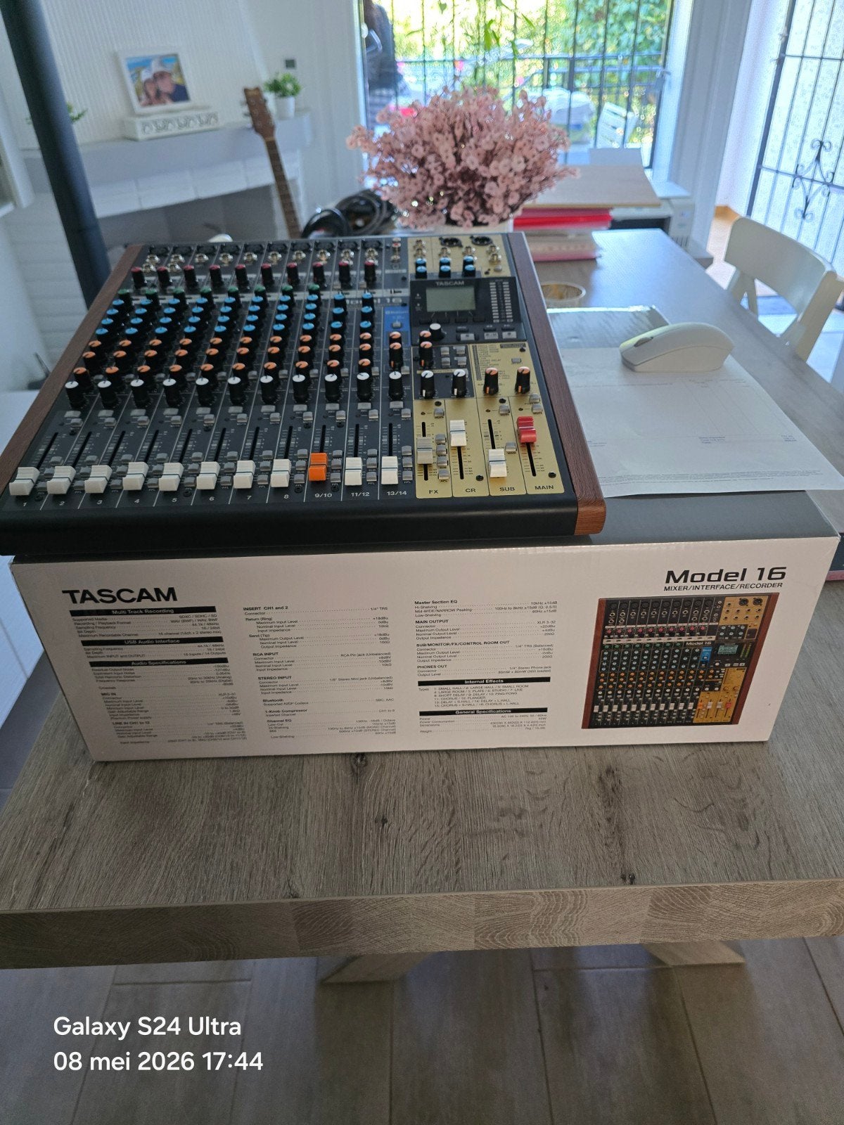 Tascam model 16, Muziek en Instrumenten, Mengpanelen, Verzenden
