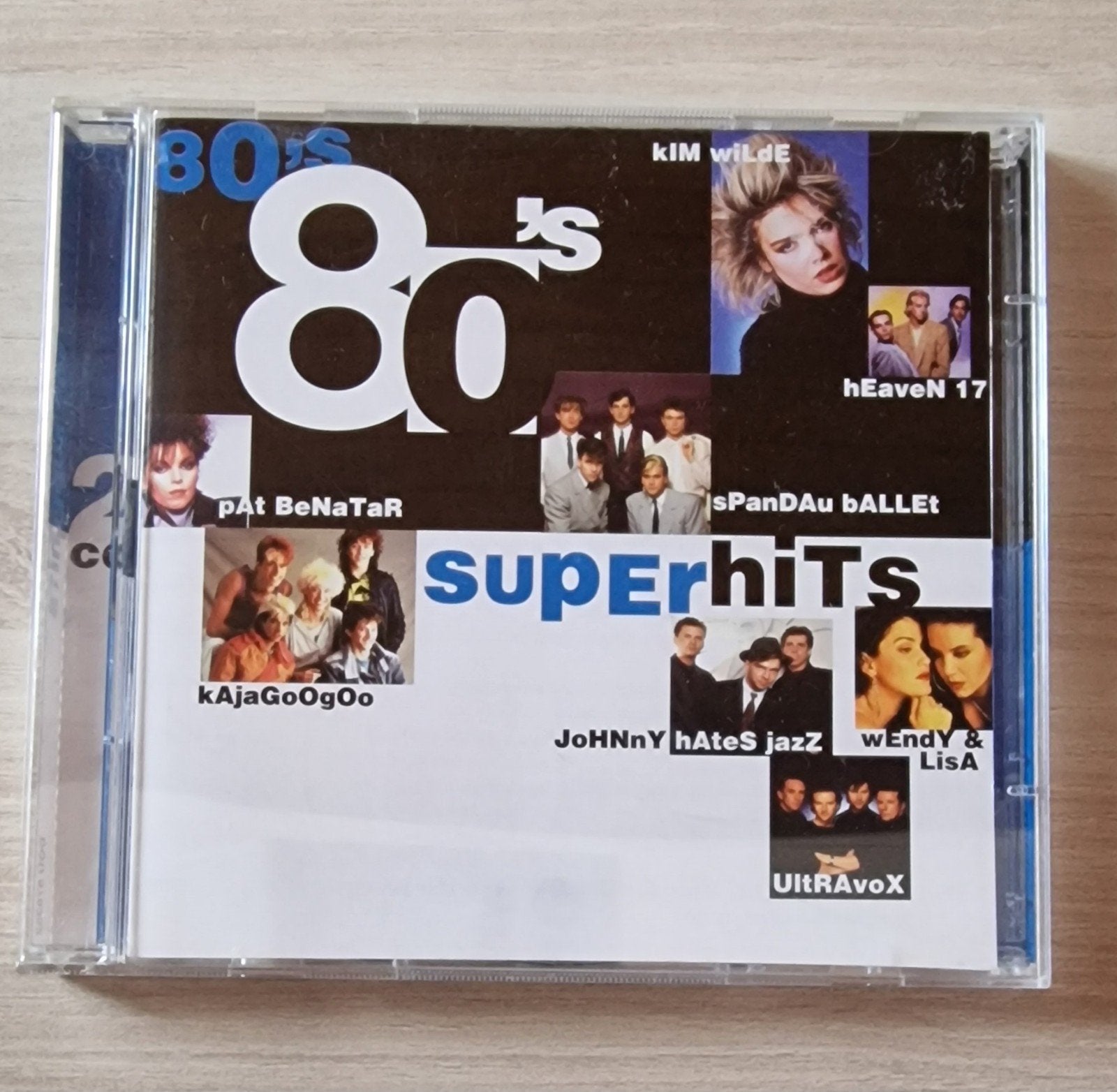 Double CD de SUPERHITS des années 80, Enlèvement ou Envoi