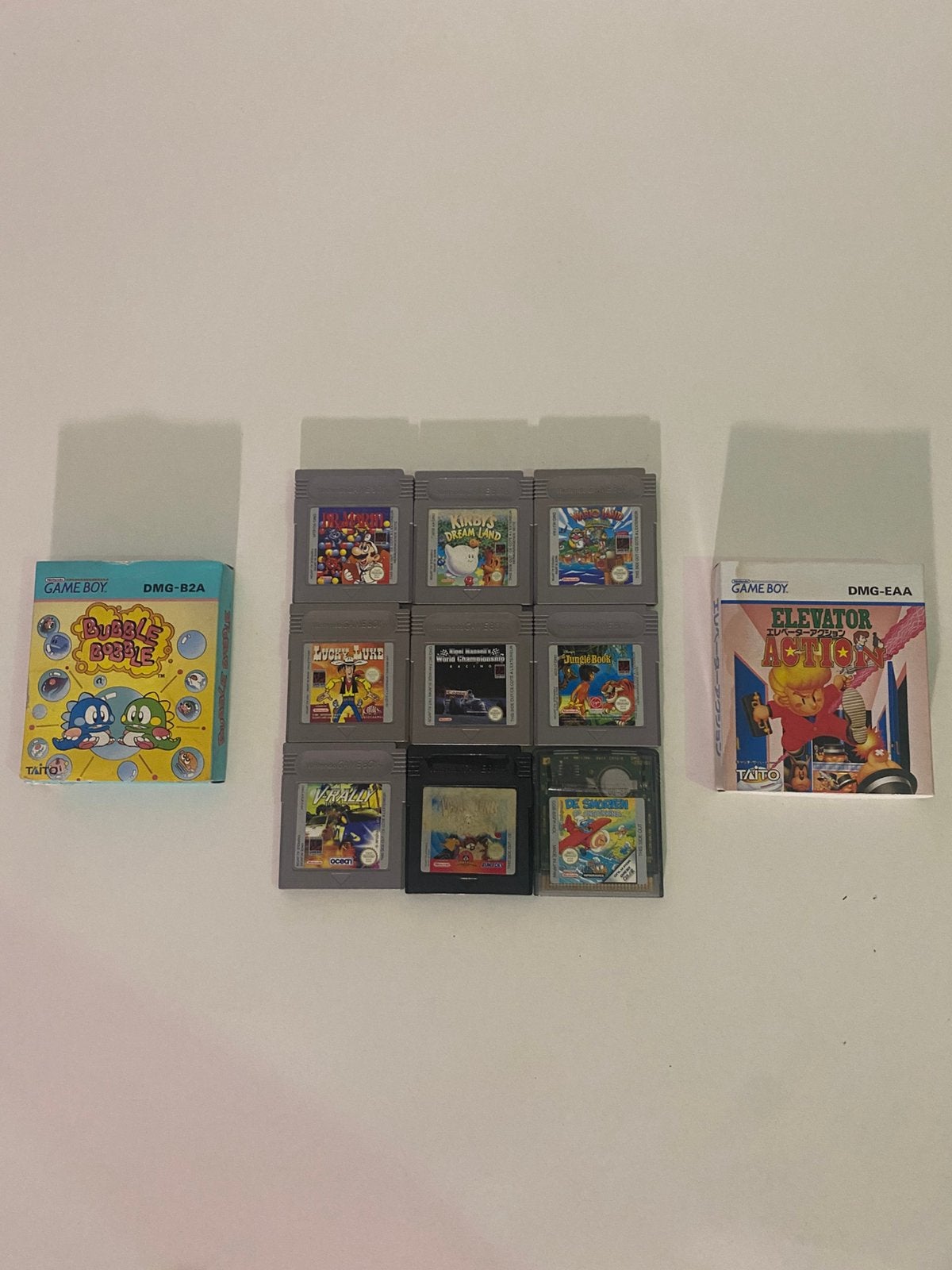 Collection Game Boy — Kirby, Wario Land, +2 jeux CIB japonai, Enlèvement ou Envoi, Ordinateurs reliés, Aventure et Action, Comme neuf