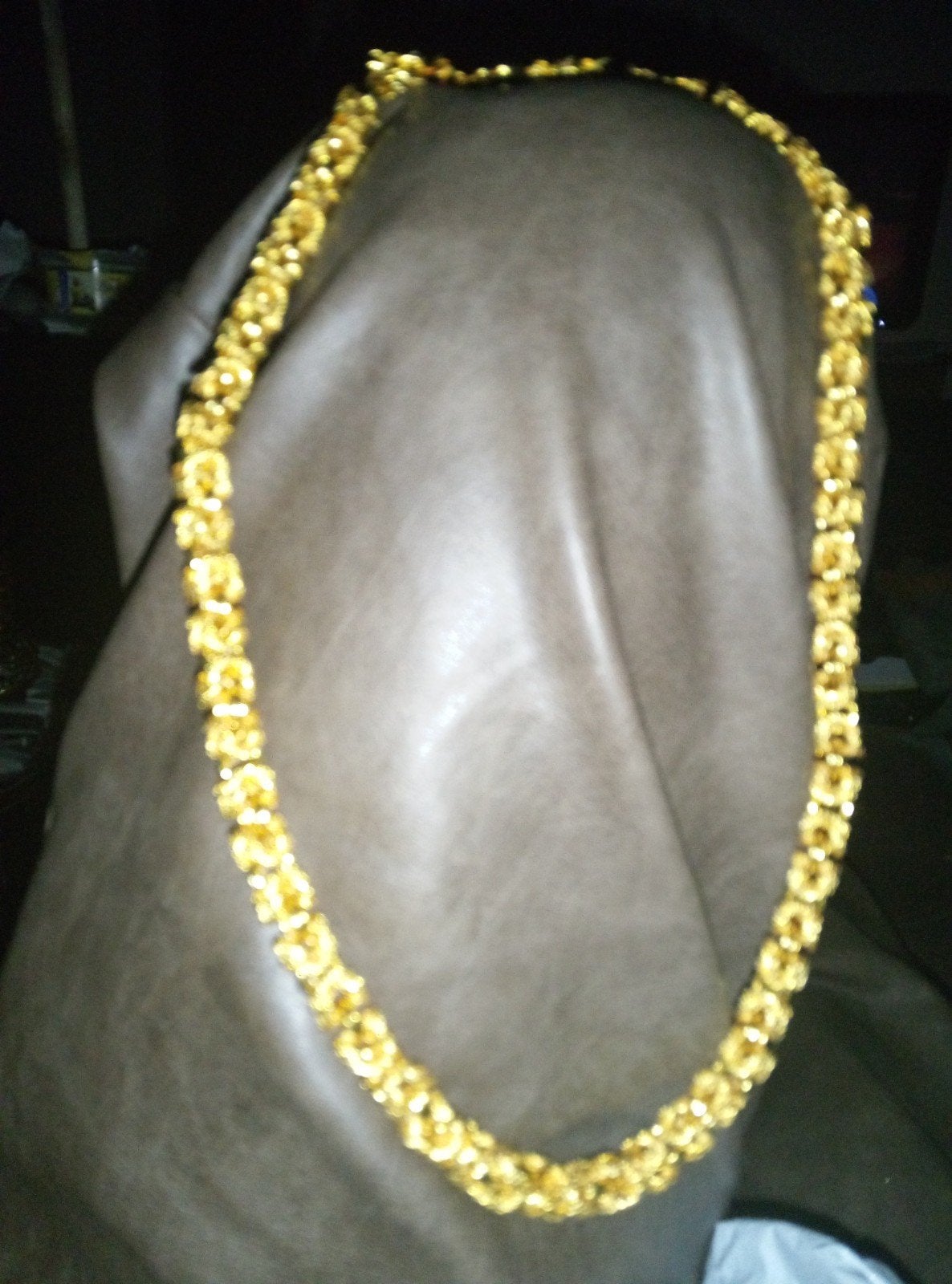 75% korting 24k Gold filled Chinese Draak halsketting, Ophalen of Verzenden