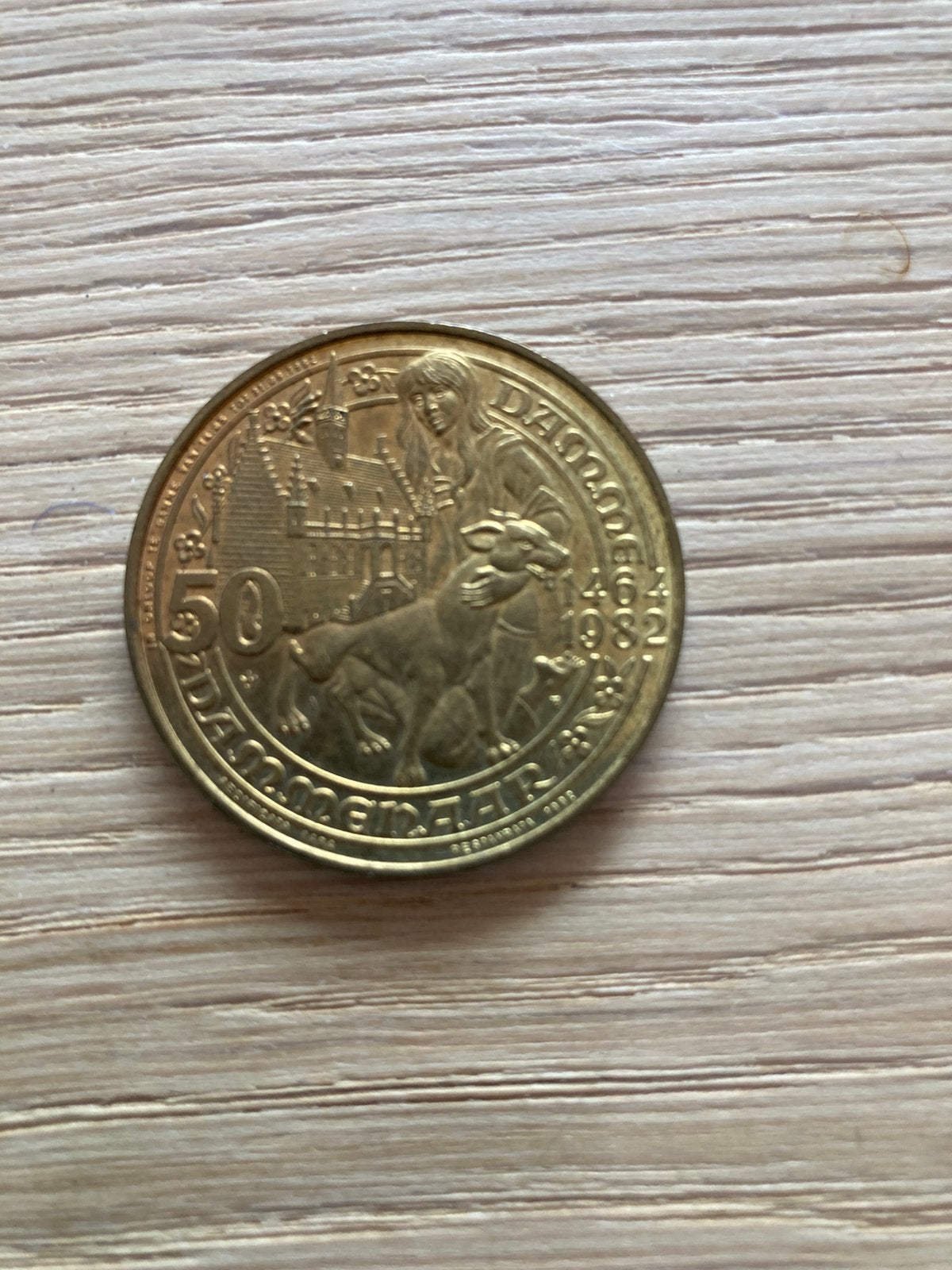 De Dammenaar (herdenkingspenning), Enlèvement, Belgique, Monnaie en vrac
