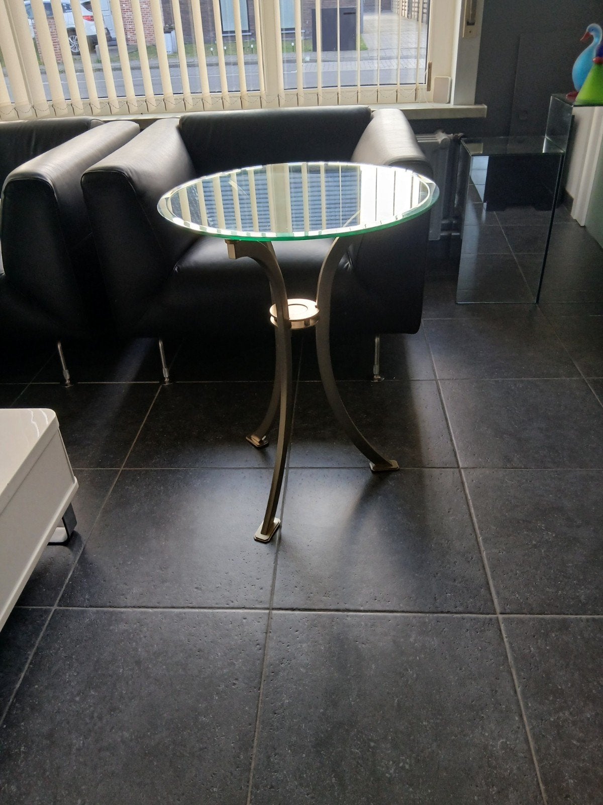 table d'appoint en verre, Maison & Meubles, Enlèvement ou Envoi