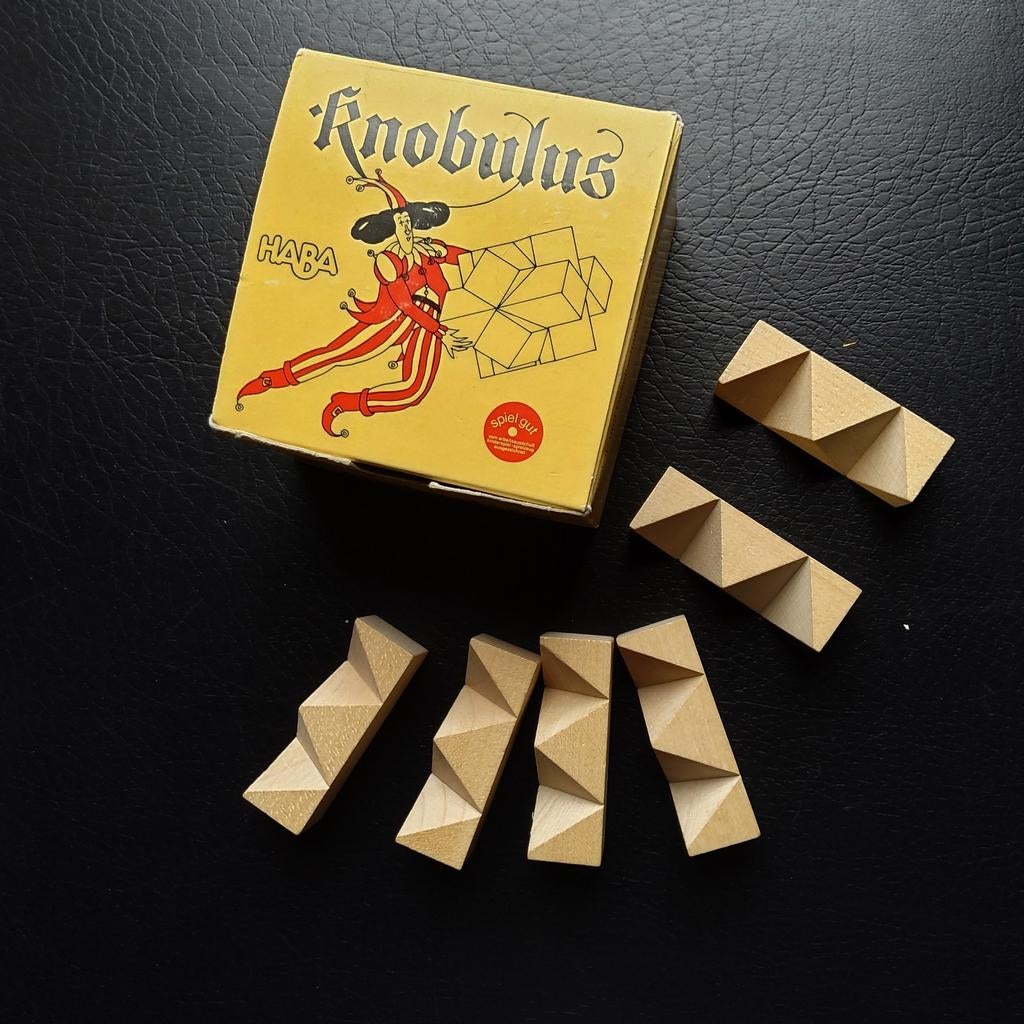 Knobulus houten puzzel., Hobby en Vrije tijd, Ophalen of Verzenden