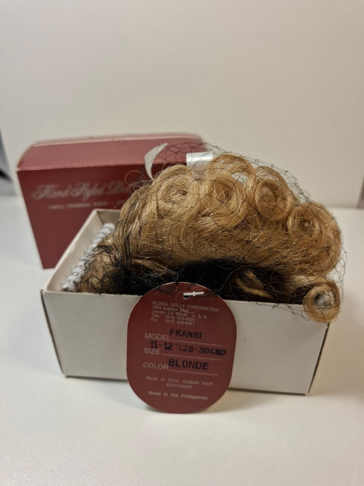 Nieuwe pruiken Hand Styled Doll Wigs voor poppen., Verzamelen, Poppen, Ophalen, Nieuw, Babypop