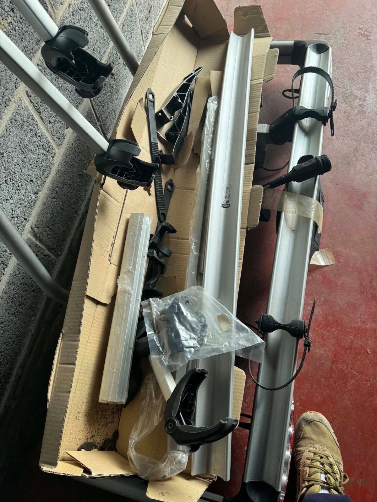 Porte 3 velo thule +4 extensible, Enlèvement