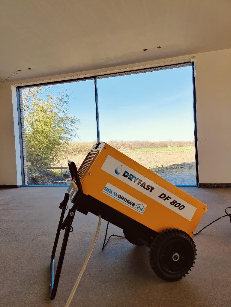 Bouwdrogers en mobiele ketels te huur, Doe-het-zelf en Bouw, Gereedschap | Overige machines, Zo goed als nieuw, Ophalen