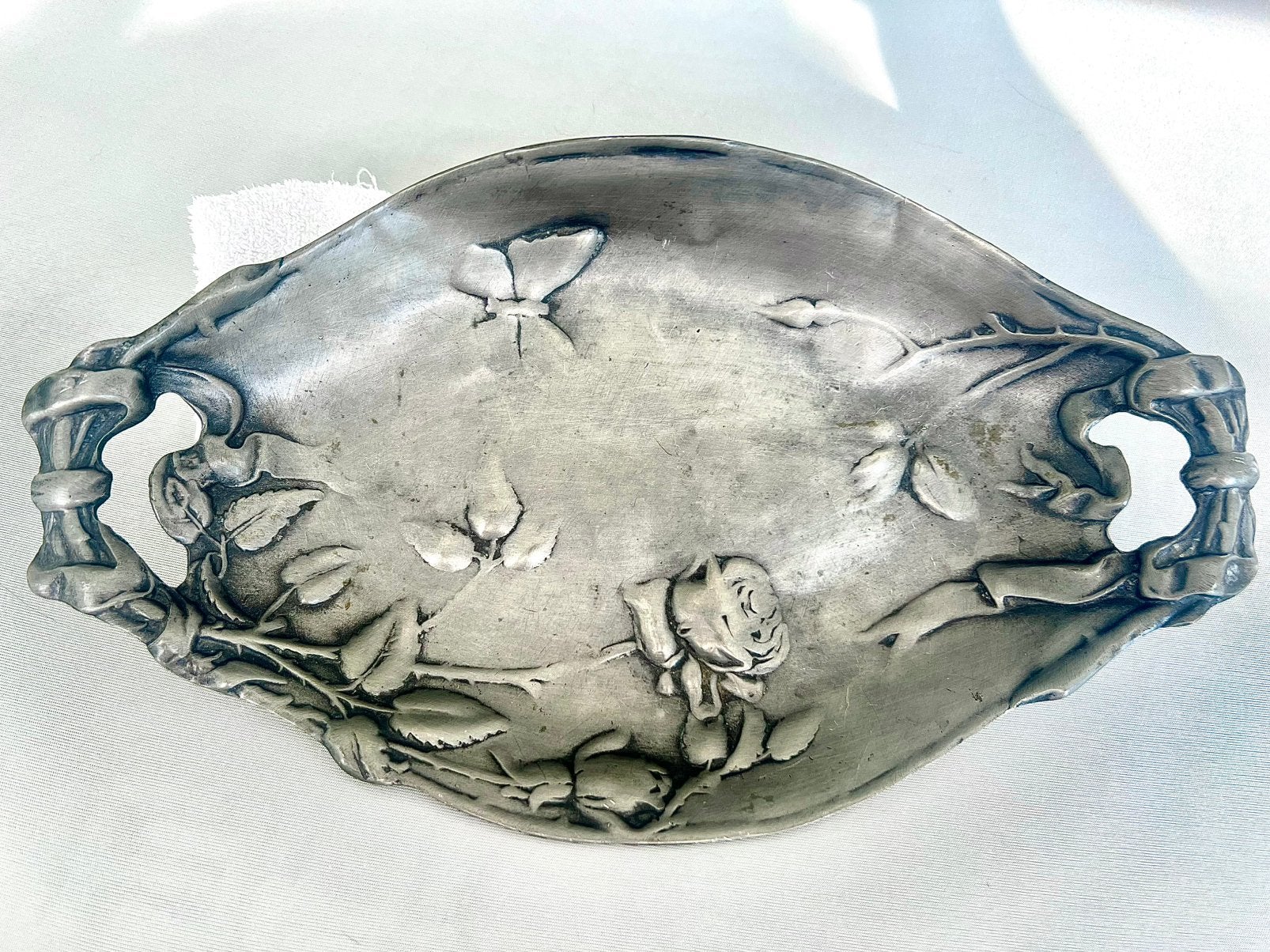 Poche vide ou plat de style Art nouveau, Enlèvement ou Envoi, Utilisé