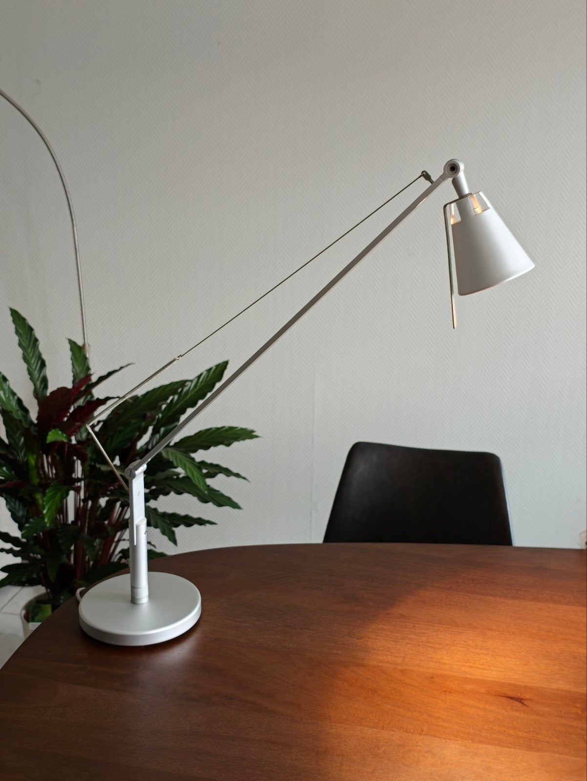 Ikea husvik design bureau lamp, Ophalen, Zo goed als nieuw, Metaal