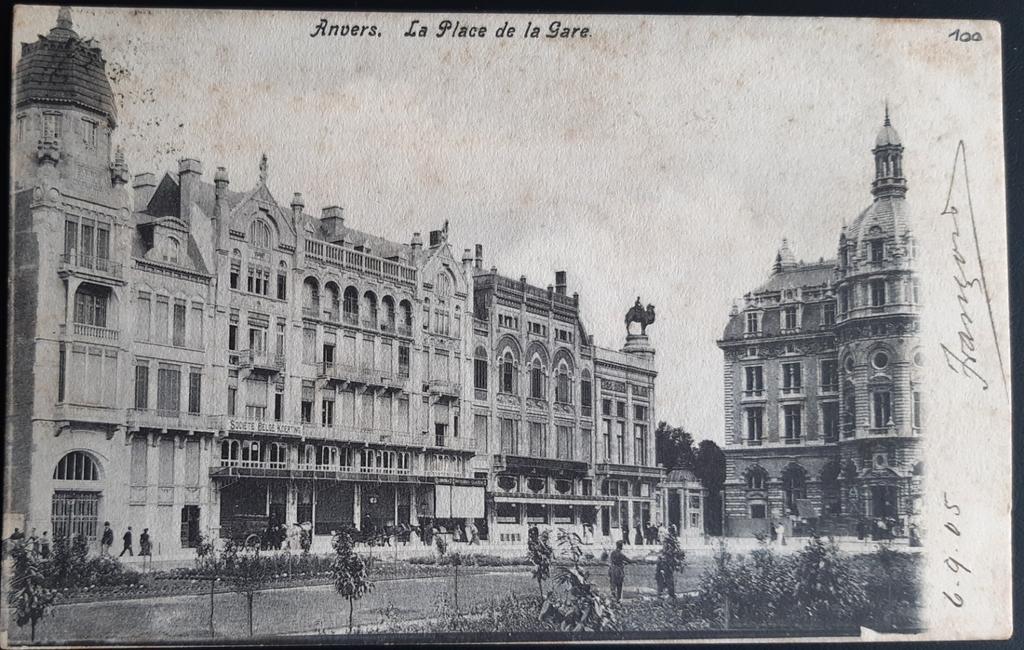 ANVERS ANVERS PLACE DE LA GARE Astridplein, Enlèvement ou Envoi, Anvers