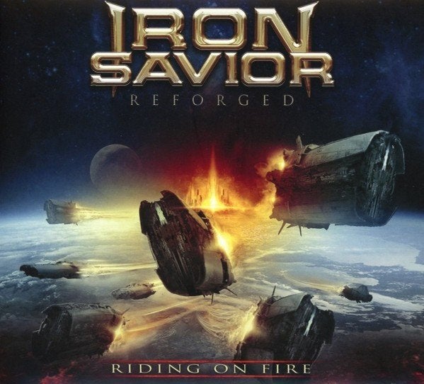 Iron Savior 'Riding on fire (reforged)' digi 2 cd's, Cd's en Dvd's, Cd's | Hardrock en Metal, Ophalen of Verzenden