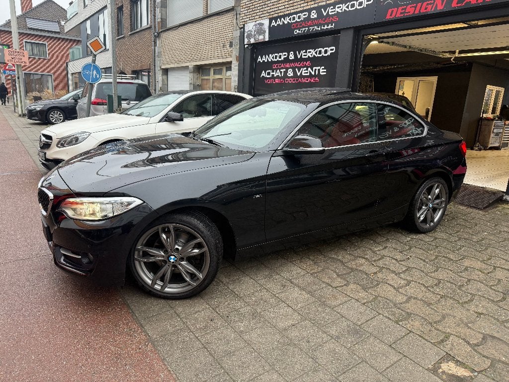 Bmw 220I Essence Coupe 184Pk 45000km Sport Line Carplay Gps, Cuir, Euro 6, Carnet d'entretien, Automatique
