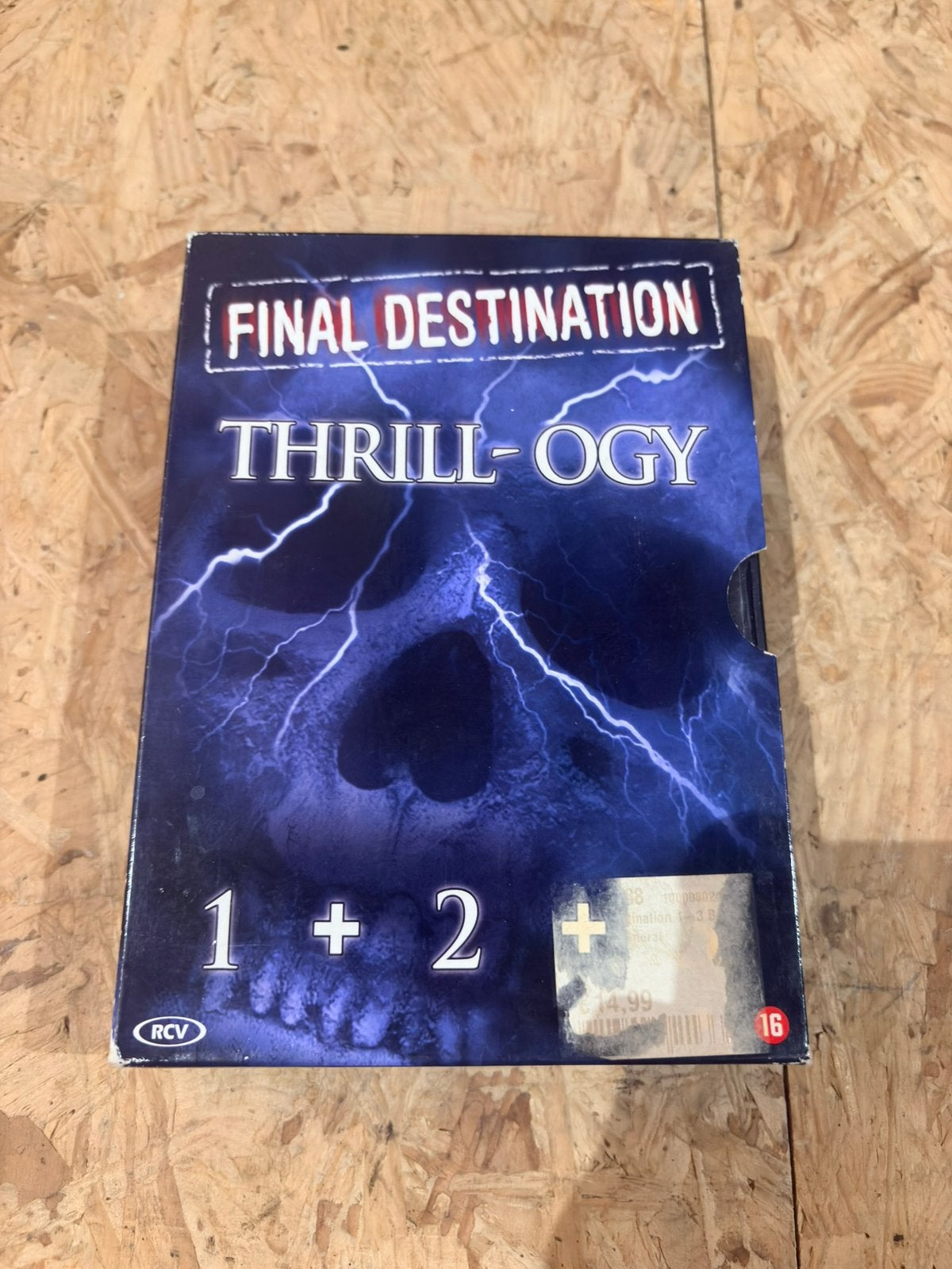 Coffret DVD Final Destination Thrill-Ogy (parties 1, 2 et 3), Enlèvement ou Envoi, Comme neuf