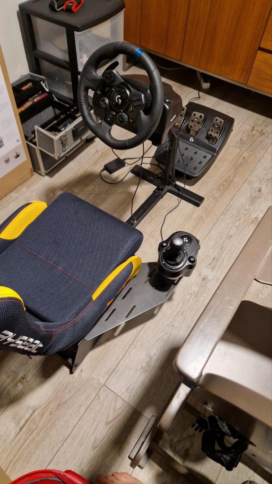 Redbull e-sports edition logitech g923 sim racing set-up, Ophalen, Zo goed als nieuw
