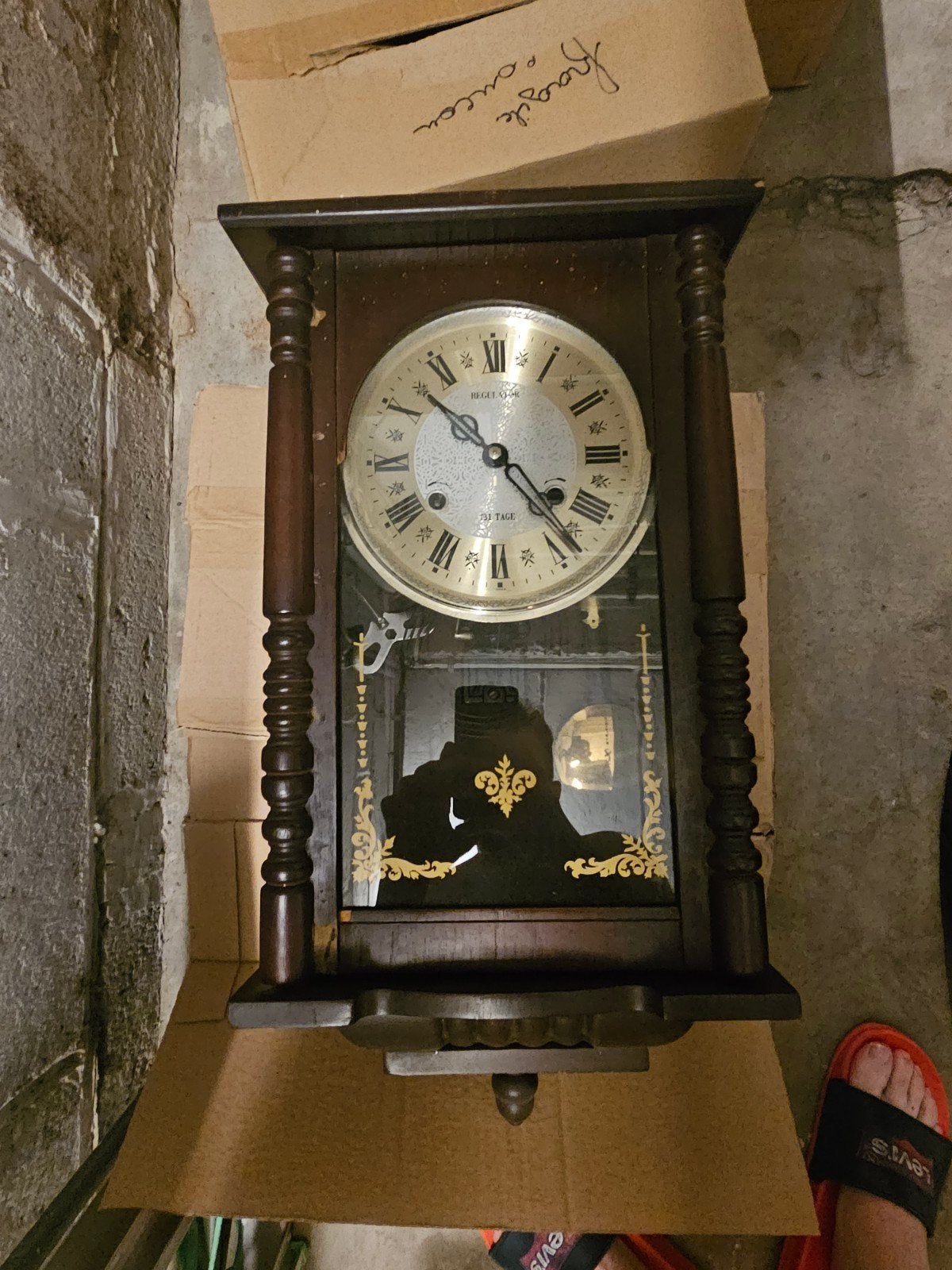 horloge + horloge pour pièce