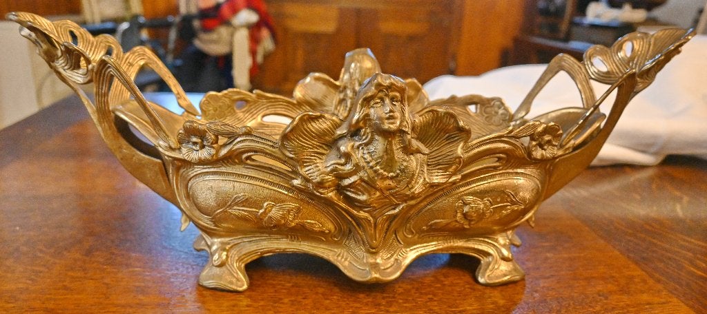 Plantenbak in antieke stijl, Ophalen, Brons