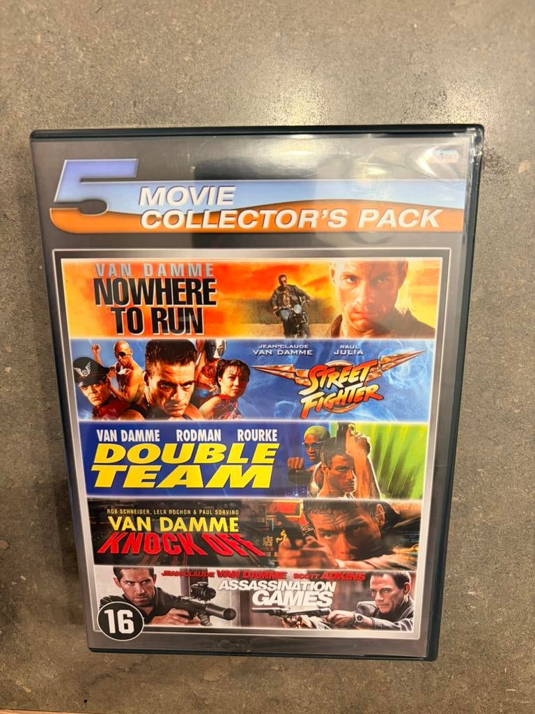 Jean-Claude Van Damme 5 movie collector box, Cd's en Dvd's, Dvd's | Actie, Zo goed als nieuw, Actie, Boxset, Alle leeftijden, Ophalen of Verzenden