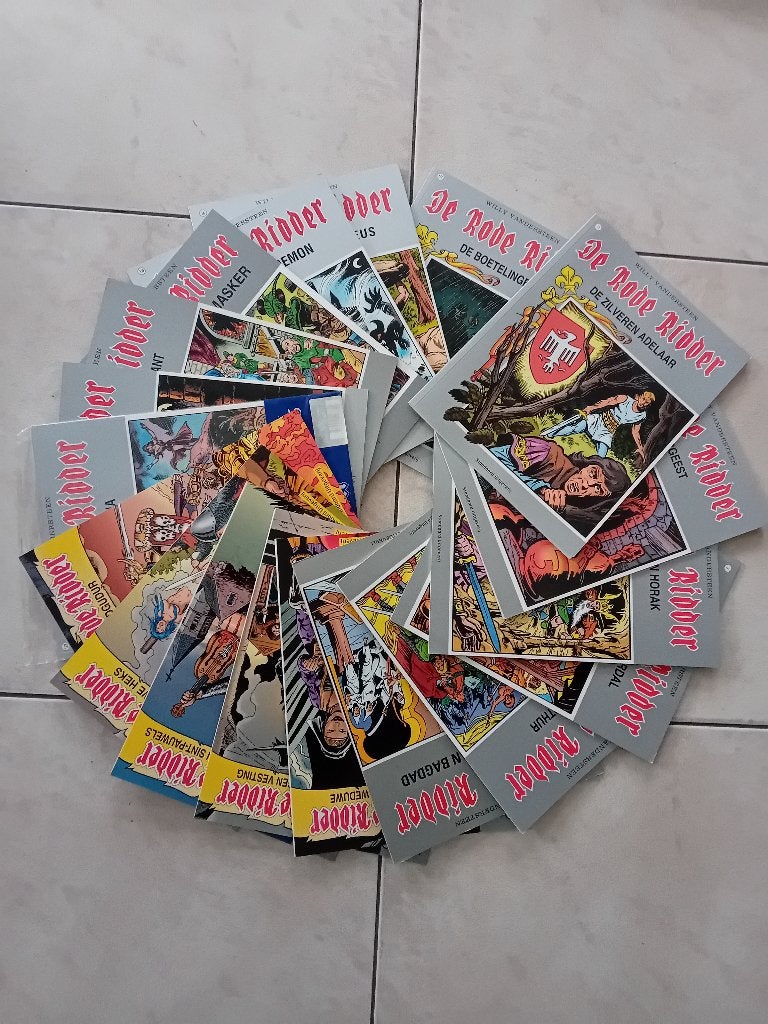 Nieuwe strips van de Rode Ridder en Galaxa, Boeken, Meerdere stripboeken, Verzenden, Nieuw