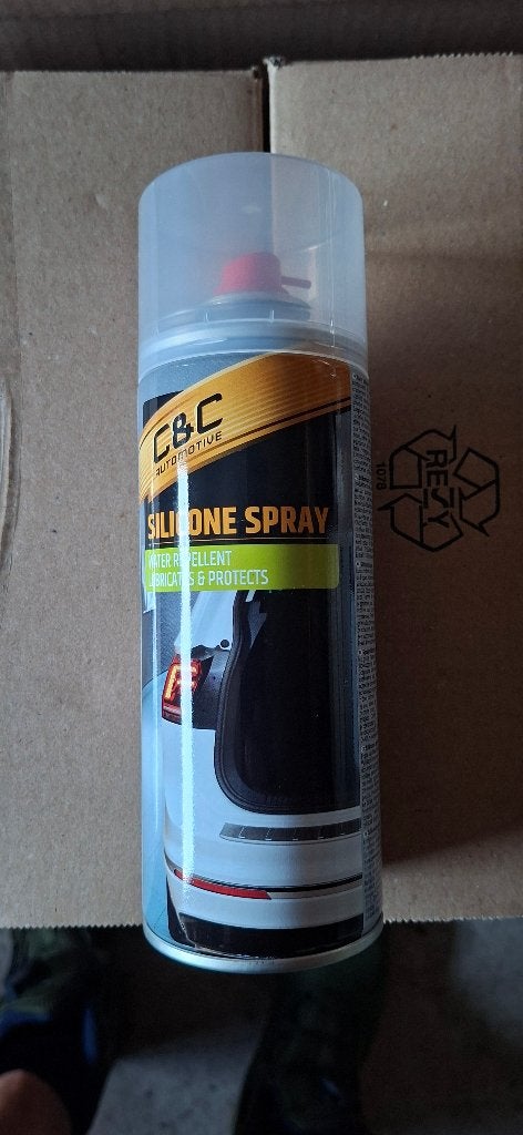 Siliconespray, Ophalen