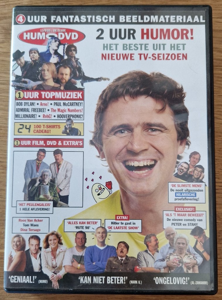 De Zesde Humo-DVD: Alle Dagen Dijenkletsen - DVD, Suppléments, Enlèvement ou Envoi, Néerlandais, Documentaire
