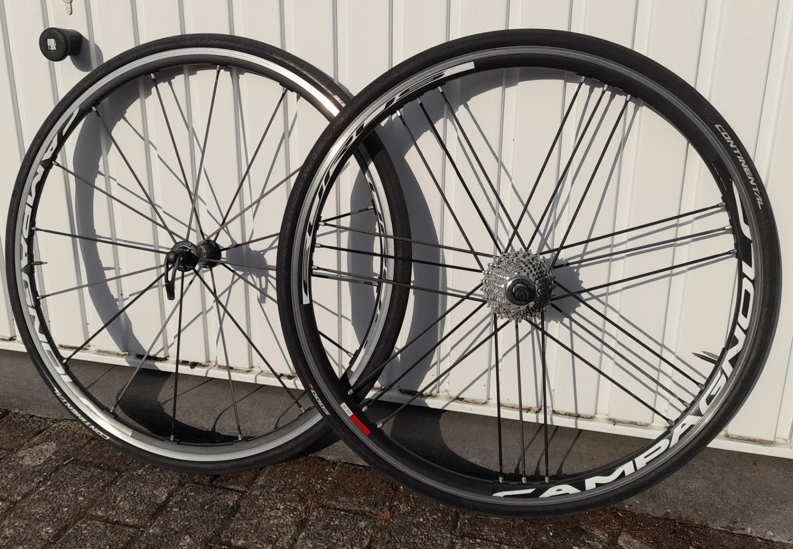 Campagnolo Eurus wielen voor velgremmen, Fietsen en Brommers, Gebruikt, Campagnolo, Aluminium, Racefiets