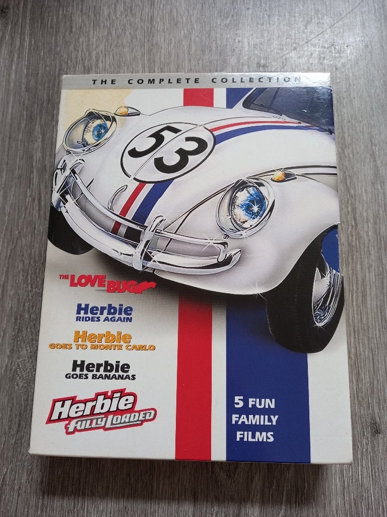 Dvd box compleet : Herbie (5 films), Ophalen, 1960 tot 1980, Alle leeftijden, Nederlands