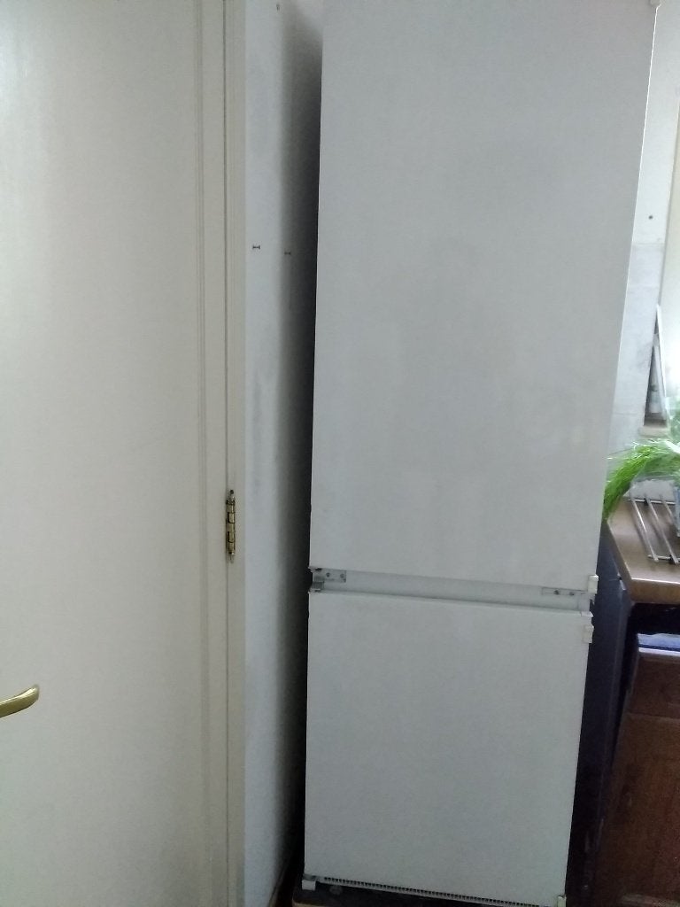 Inbouw frigo plus diepvries,merk Zanussi, Elektronische apparatuur, Kookplaten, Ophalen, Gebruikt, Inbouw