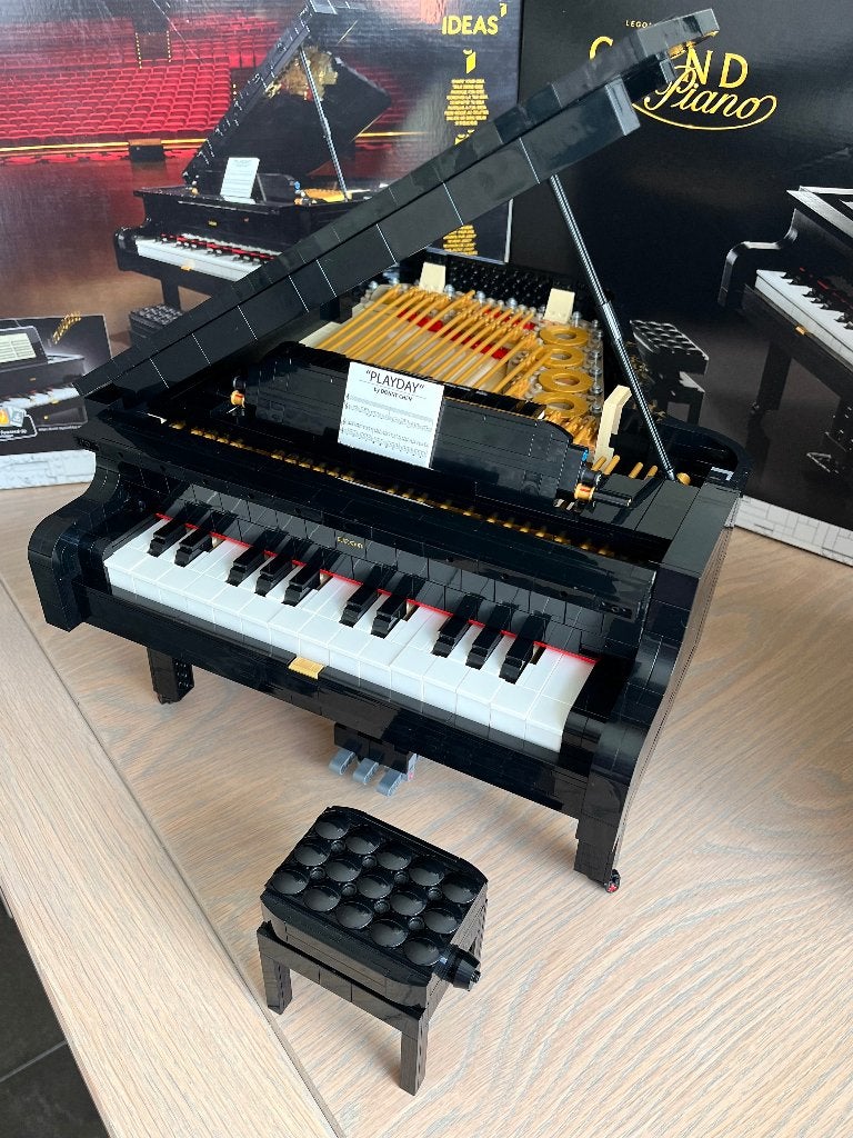 Lego Set 21323 - Icons - Grand Piano / Vleugelpiano compleet, Compleet, Gebruikt, Lego, Ophalen of Verzenden