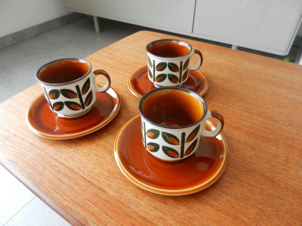 Boch Rambouillet koffietassen - ongebruikt - perfecte staat, Antiek en Kunst, Ophalen of Verzenden