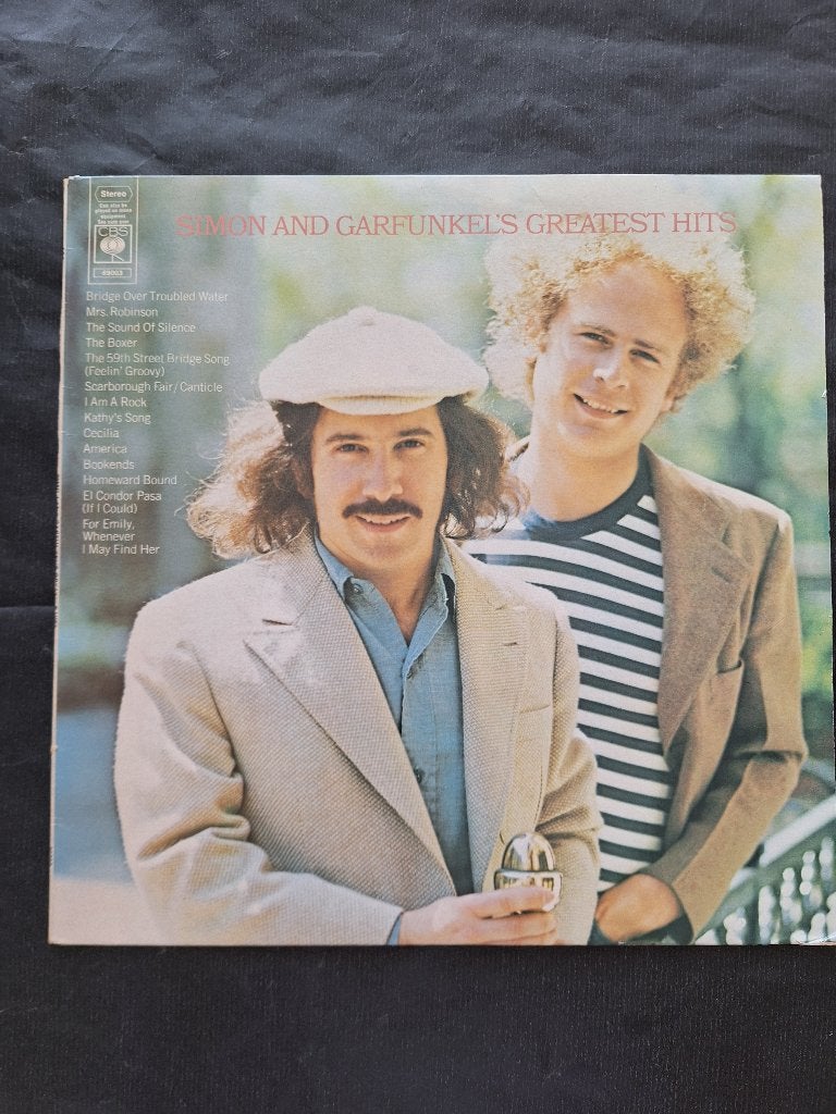 SIMON & GARFUNKEL "Greatest Hits" compilatie LP (1972) IZGS, Pop rock, Comme neuf, Avec pochette intérieure, Envoi