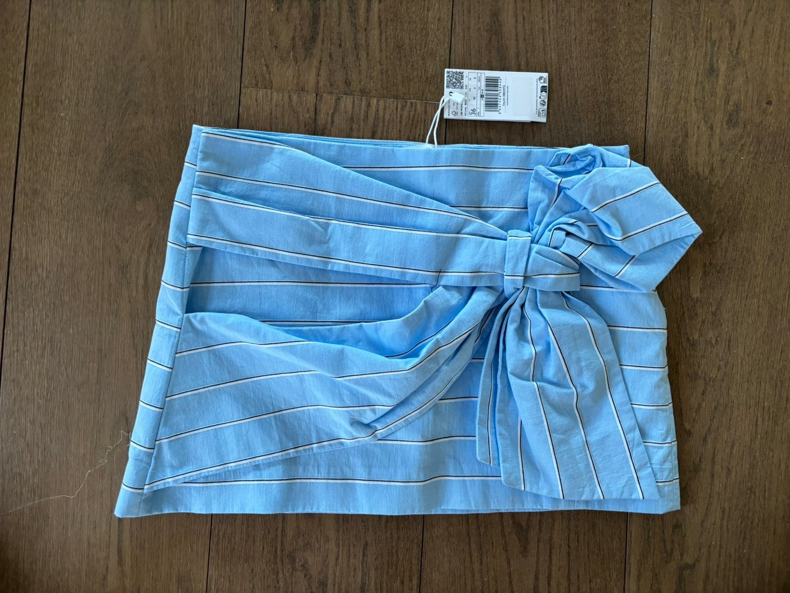 Mini-jupe Mango nouvelle taille 36, Neuf, Enlèvement ou Envoi, Bleu, Au-dessus du genou