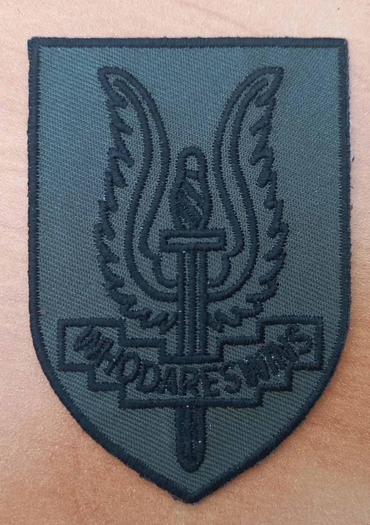 2 patchs ABL Para-Commando SPECIAL FORCES KAKI ET COULEUR, Envoi, Armée de terre, Emblème ou Badge