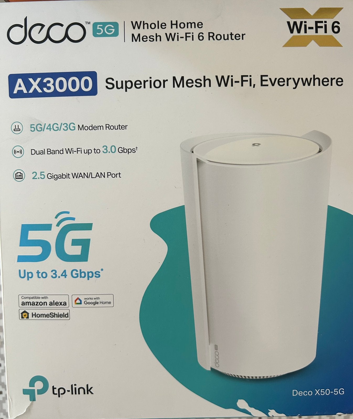 TP-Link Deco X50-5G, Informatique & Logiciels, Enlèvement ou Envoi, TP-Link