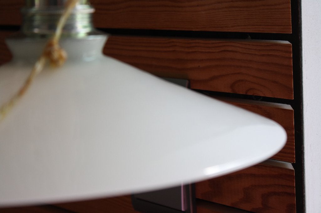 Lampe opaline, Enlèvement, Utilisé
