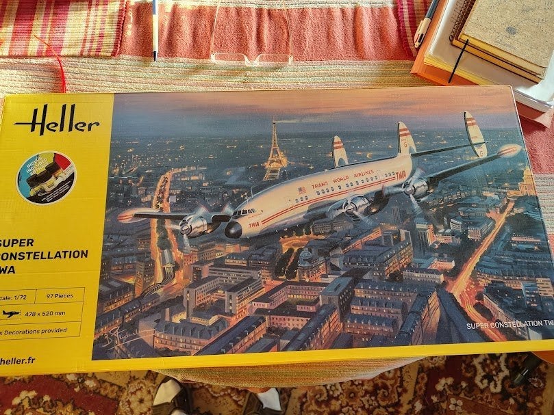 Maquette avion civil  de qualité, Neuf, Enlèvement ou Envoi, 1:72 à 1:144, Heller
